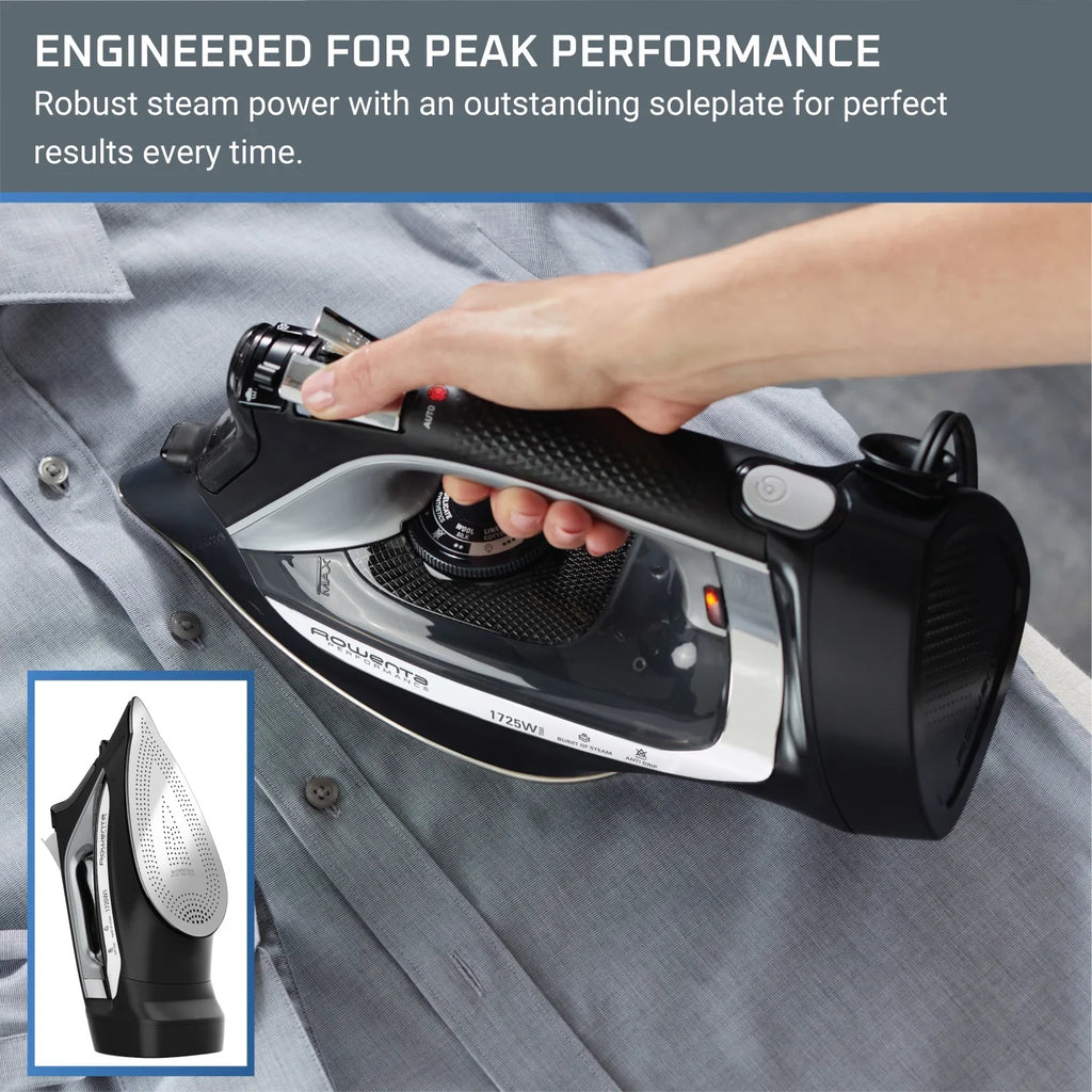 Rowenta Accessteam Cordreel Iron, Charcoal