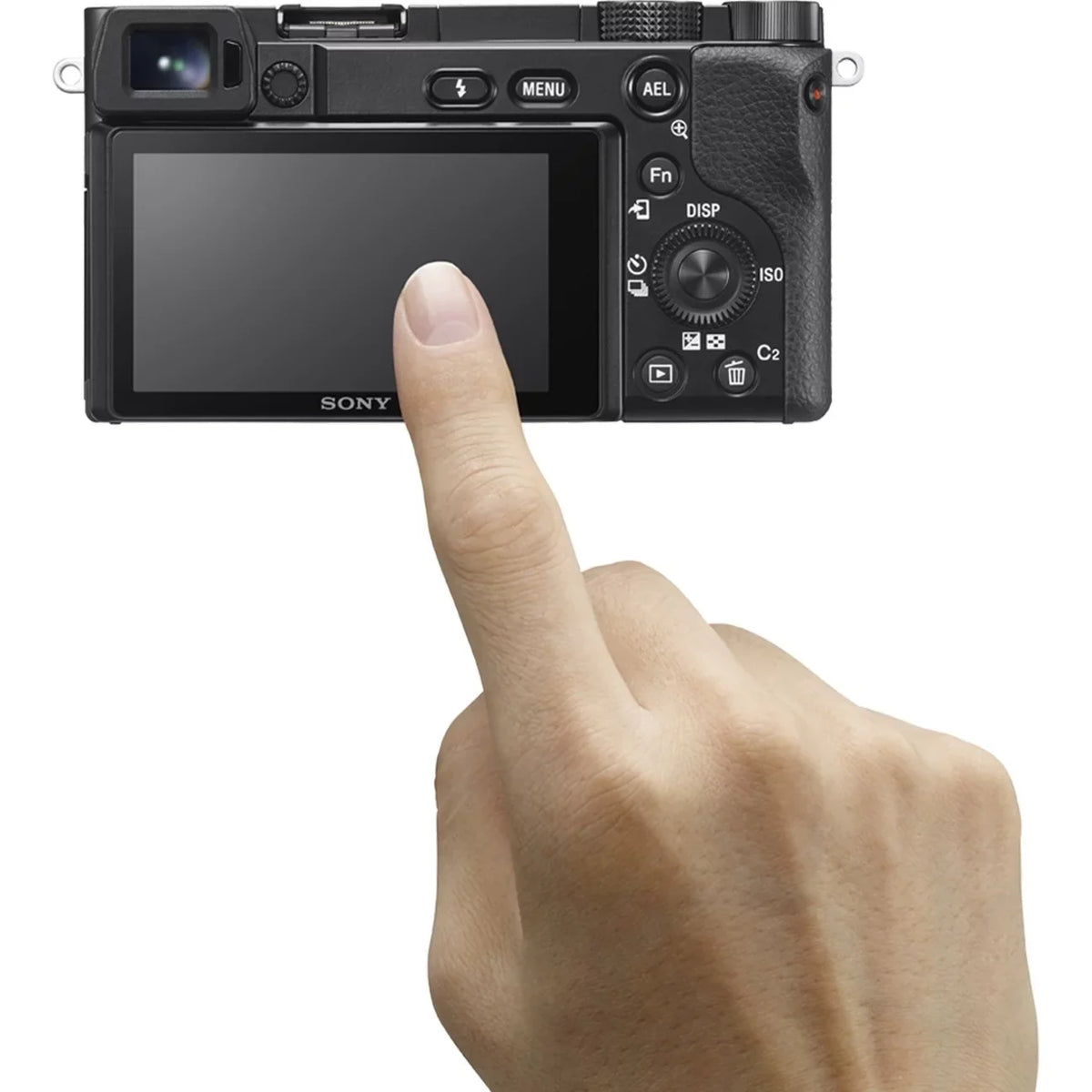 Sony Alpha ��6100 24.2 Megapixel Mirrorless Camera Body Only, Onyx