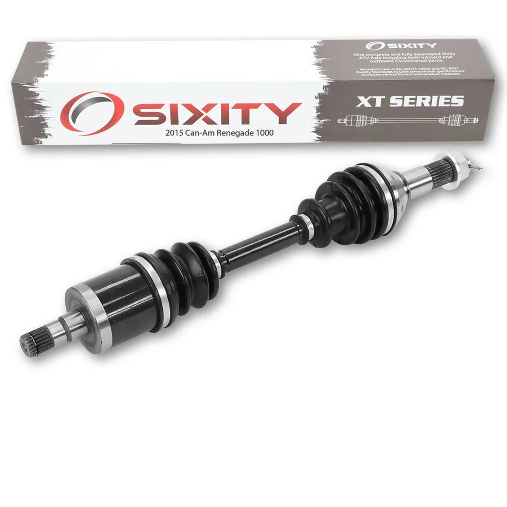 Sixity XT Front Left Axle compatible with Can-Am Renegade 1000 2015 - EFI-STD XXC 4X4