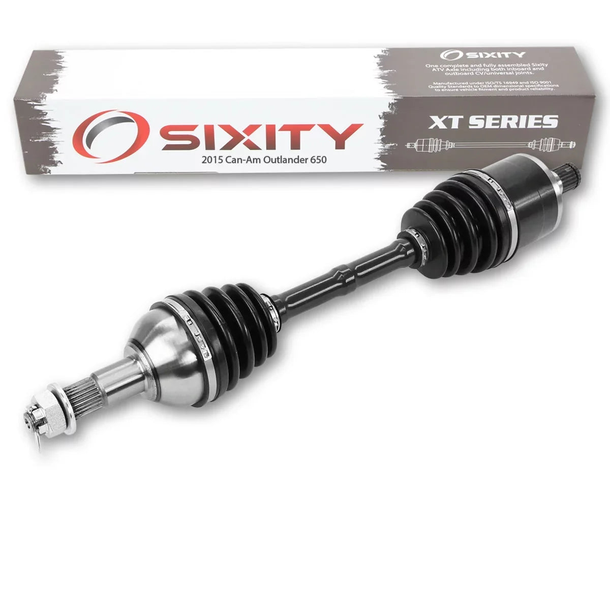 Sixity XT Rear Left Axle compatible with Can-Am Outlander 650 2015 - EFI 4X4