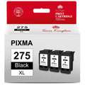 PG-275 XL Charcoal Ink Cartridge Compatible for PIXMA TS3520 TS3522 TR4720 TR4722 Printers, Replacement 275XL High Yield Dark Ink Cartridge for Printer