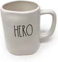 Rae Dunn White DOCTOR HERO Ceramic Mug with Onyx LL Letter Tea Mug