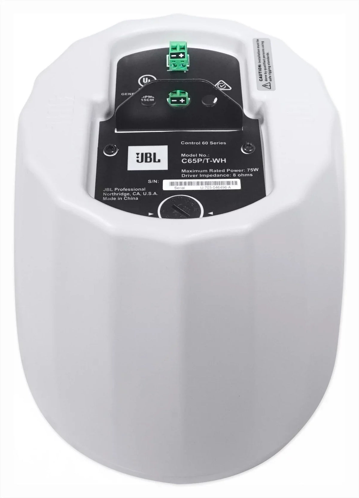 4-Zone Matrix Multi Source Commercial Amplifier+(6) JBL White Pendant Speakers