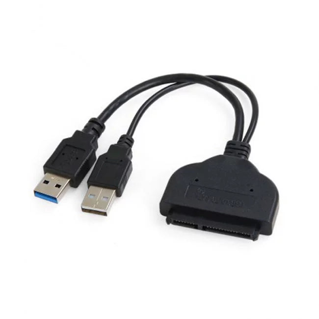 JSER SATA 22Pin to USB 3.0 to CFast Card adapter 2.5 Centimeter Hard Disk Case SSD HDD CFast Card Reader for PC Laptop