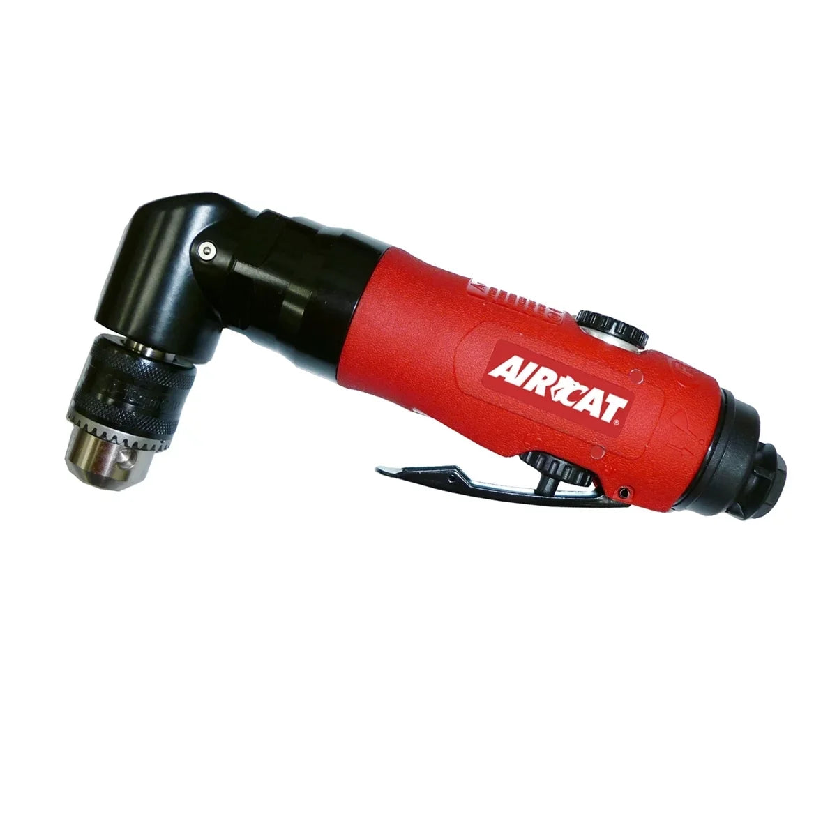 AIRCAT Pneumatic Tools 4337: Centimeter Reversible Angle Drill Air Tool with 1,600 RPM, .75 HP Motor
