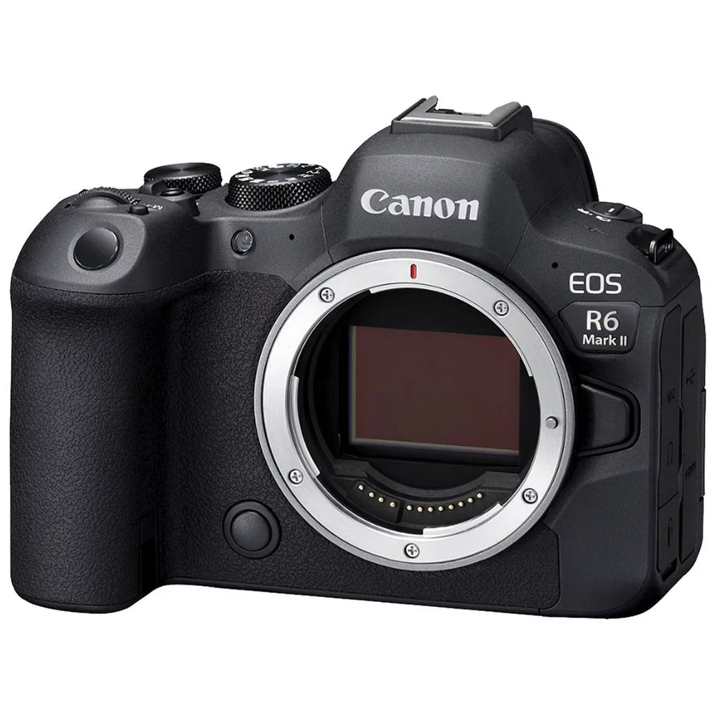 Canon EOS R6 Mark II Mirrorless Camera (Body Only) Full-Frame with 2 Pack SanDisk 128GB Memory Card + ZeeTech Accessory Bundle