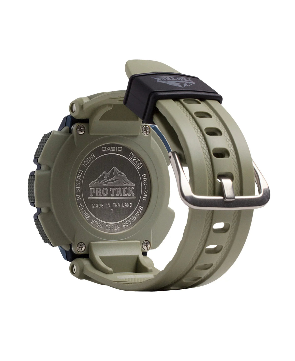 Casio Men's Pro Trek Solar Powered Triple Sensor watch - PRG240-5