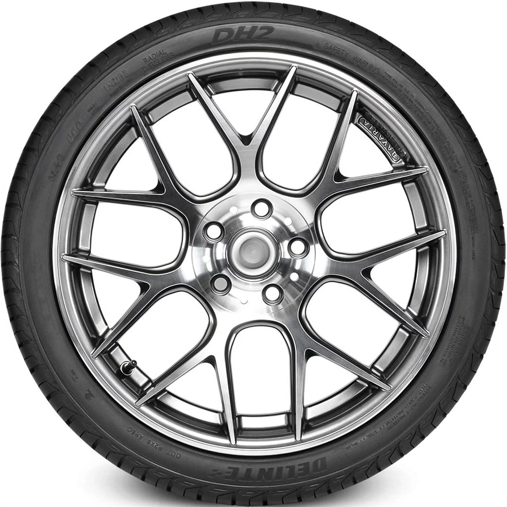 Delinte DH2 255/40R19 101Y XL A/S High Performance All Season Tire Fits: 2014 Ford Mustang GT, 2015-23 Ford Mustang EcoBoost Premium
