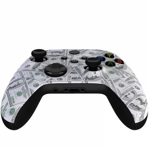 "Benjamins 100$" Xbox One X SMART Custom Rapid Fire Modded Controller.FPS mods. COD Warzone