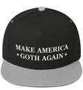 Make America Goth Again Hat (Flat Bill), Onyx Hat