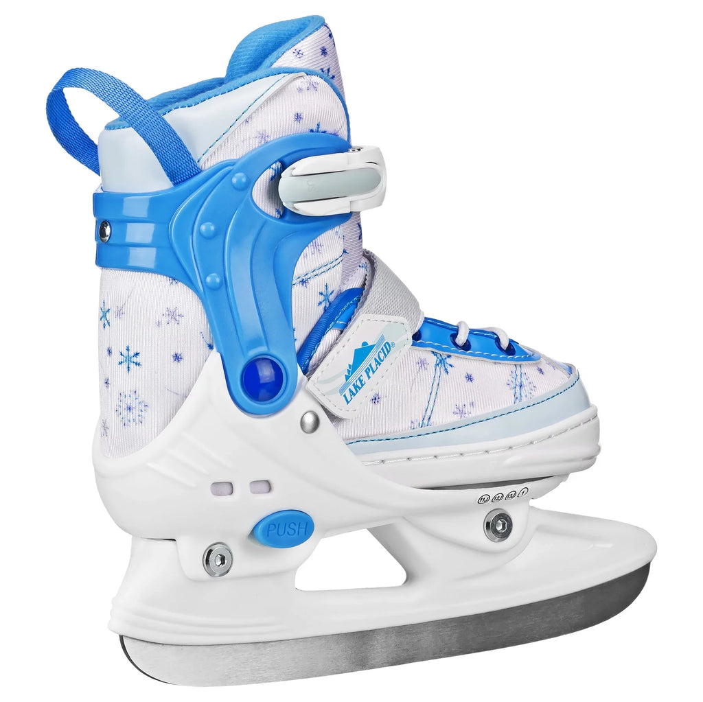 Lake Placid Youth Glacier Adjustable Ice Skates Size Small (11-1)