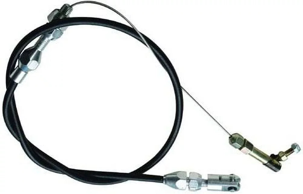 Racing Power R2334 Braided Stainless Universal Throttle Assembly (24" Dark