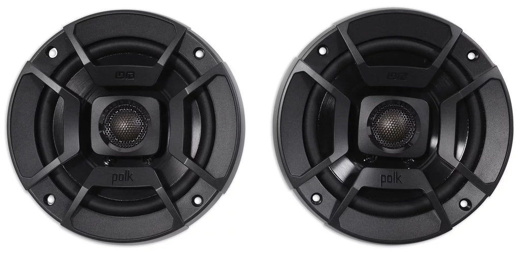 (2) Polk Audio DB522 5.25" 600w Car/Marine/Motorcycle Speakers+Speaker
