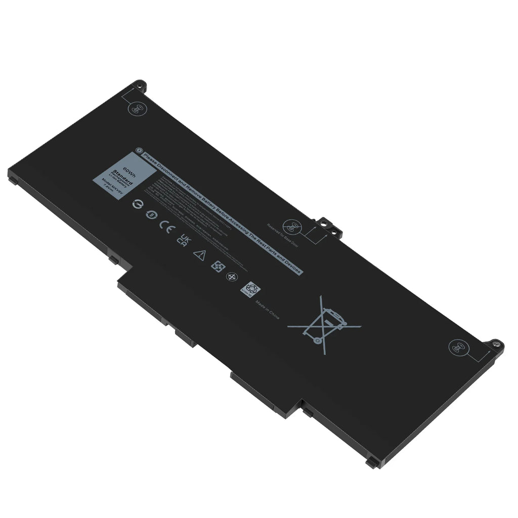 For Dell Latitude 5300 5310 (2-in-1) 7300 7400 60Wh Laptop Battery MXV9V