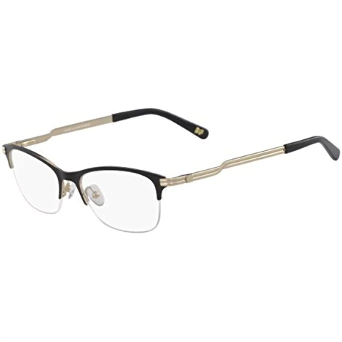 NEW Diane von Furstenberg DVF 8064 001 Dark Eyeglasses 50mm with DVF Case