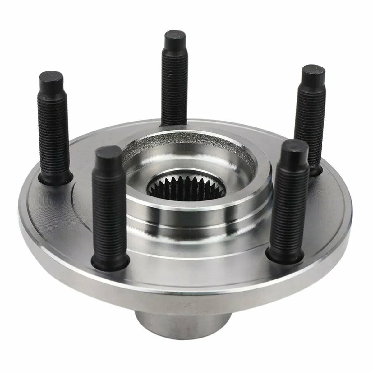 AutoShack Front Wheel Hub Bearing Set of 2 Driver and Passenger Side Replacement for 2007 2008 2009 2010 Ford Edge 2007-2010 Lincoln MKX 3.5L V6 AWD FWD 5-Lug HB618519PR