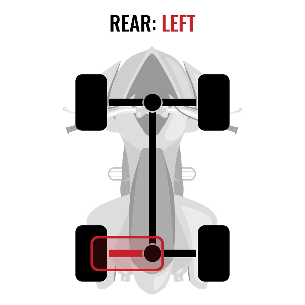 Sixity XT Rear Left Axle compatible with Can-Am Outlander 650 2015 - EFI 4X4