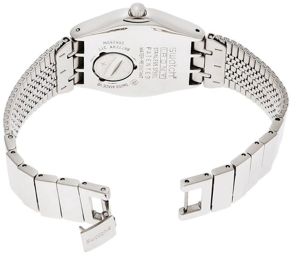 Swatch YLS186G Starling Midnight Dial Stainless Steel Women's Watch