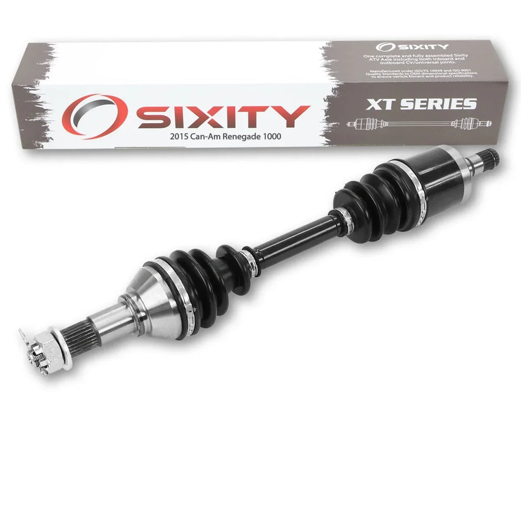 Sixity XT Front Left Axle compatible with Can-Am Renegade 1000 2015 - EFI-STD XXC 4X4