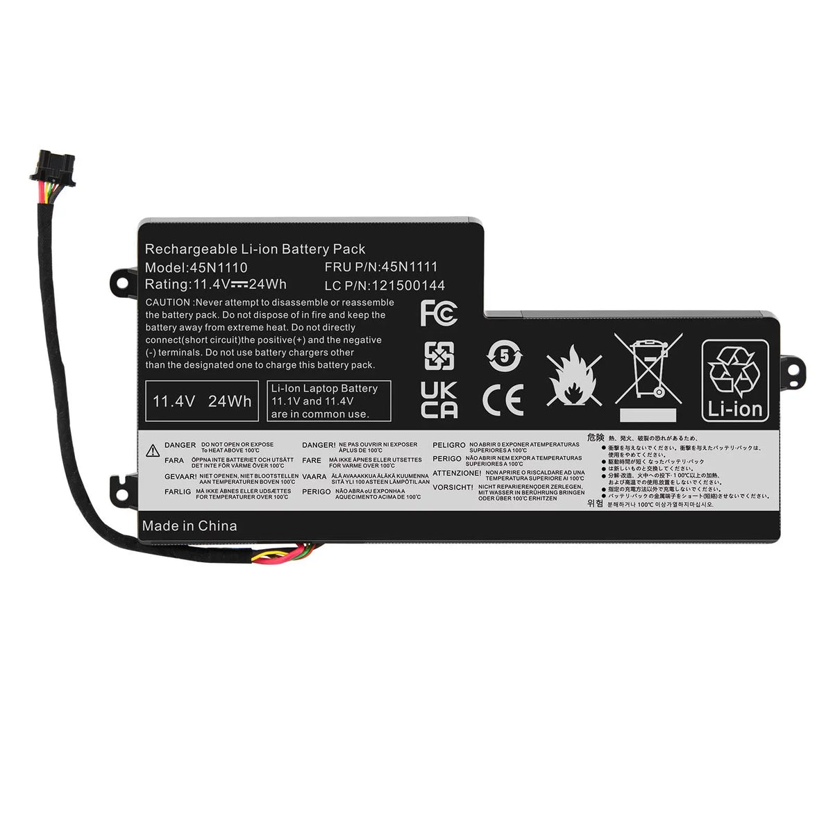 Battery For Lenovo ThinkPad T450S T460 45N1108