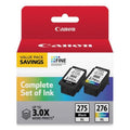 Canon 4981C008 (PG-275XL/CL-276XL) High-Yield Multipack Ink, Onyx