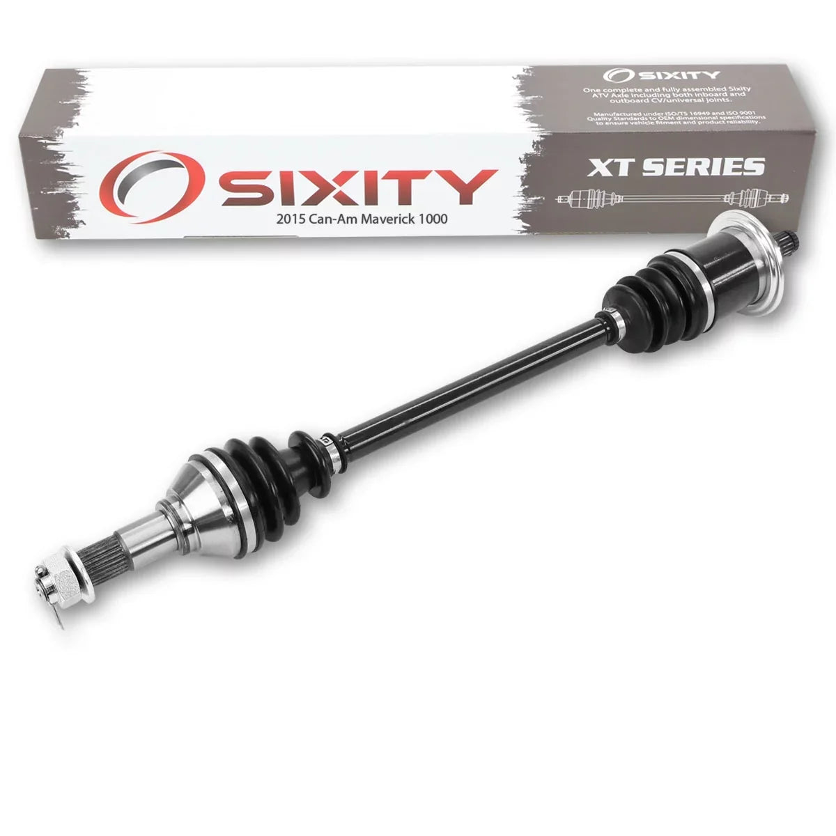 Sixity XT Front Left Axle compatible with Can-Am Maverick 1000 2015 - XXC 4X4