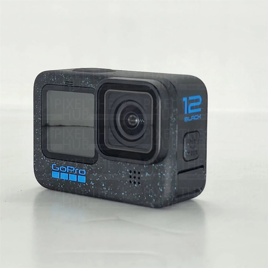 GoPro HERO12 Charcoal CHDHX-121-CN - 32GB Battery Accessory Bundle