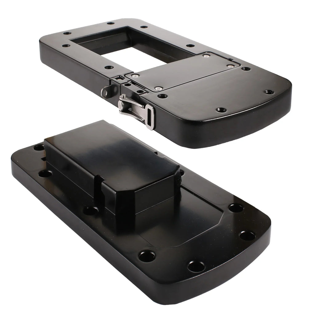 MotorGuide 8M0092064 Xi Series Quick-Release Mounting Bracket Kit for Trolling Motors — Aluminum — Charcoal