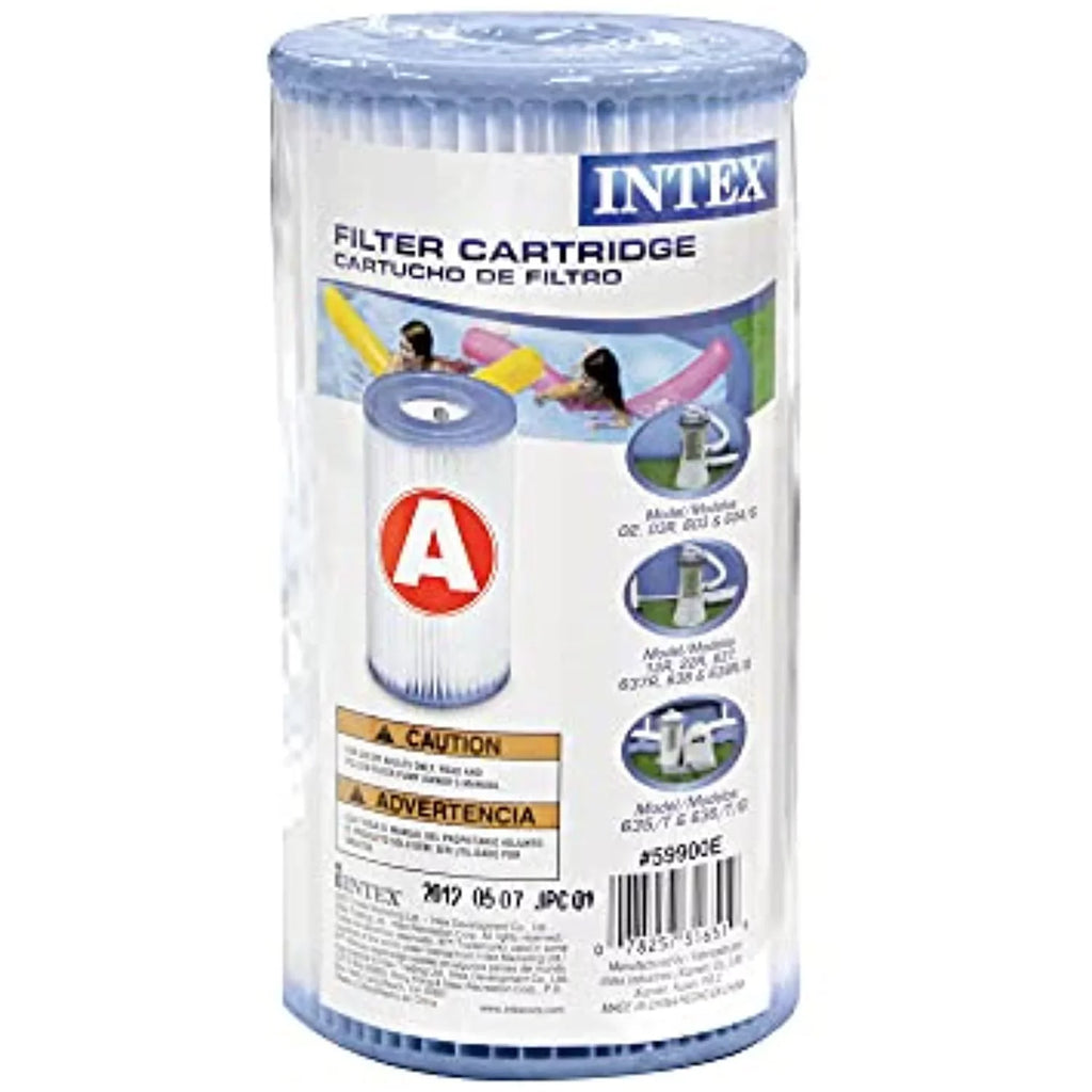 Intex 12 Ft x 30 Centimeter Metal Frame Set Above Ground Swimming Pool with Filter & Cover